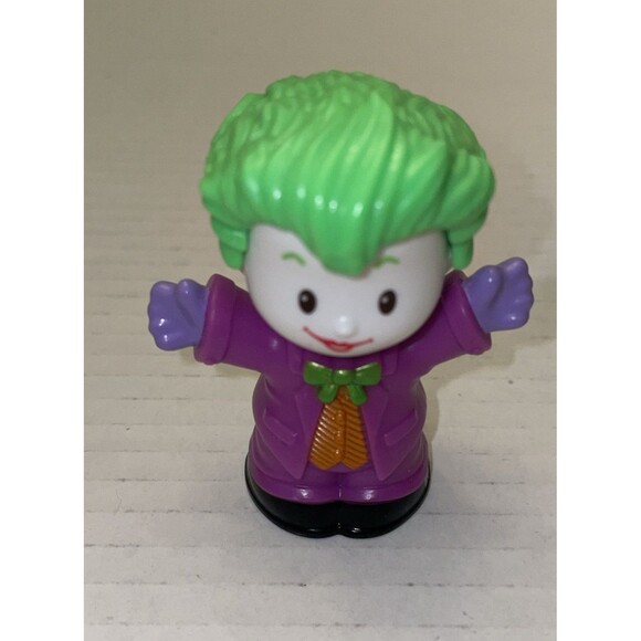 Fisher Price Little People Batman and the Joker 2020 Figure Lot of 2 - Picture 2 of 7